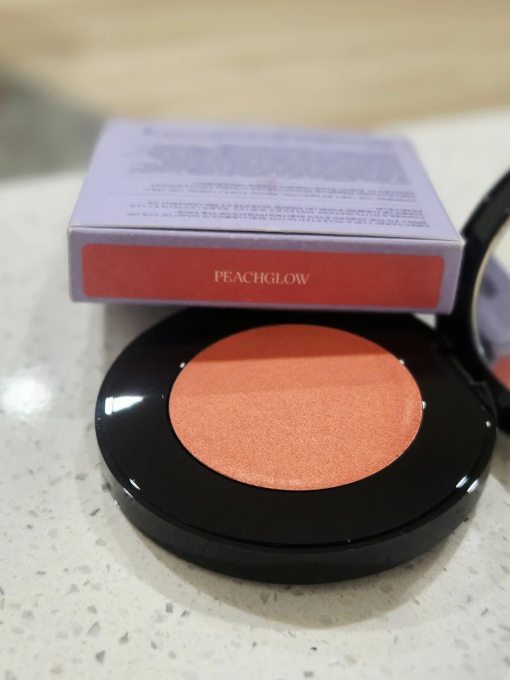 SAIE Peach Glow Blush - Peach Glow